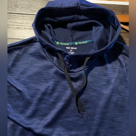 Tek Gear Long Sleeve Performance Fleece Pullover Hoodie Size XL - Picture 9 of 11